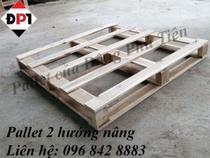 pallet gỗ 2 hướng nâng